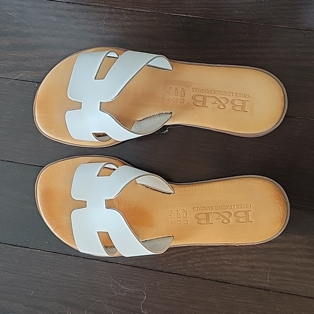 Greek leather sandals